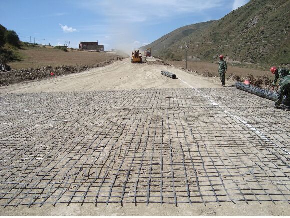 土工格柵市政施工